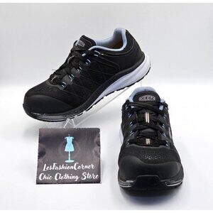 KEEN Women's Black Minneapolis Carbon Fiber Toe Utility Work Shoes Size 8M 2538